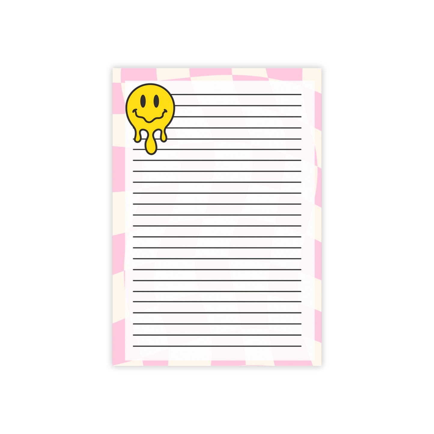 Melting Happy Face Post-it® Note Pads